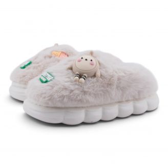 10140 Love4shoes Παιδικά Παντοφλάκια ΜΠΕΖ