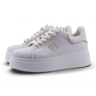9617  Laura Biagiotti Γυναικεία Sneakers ΛΕΥΚΟ