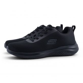 200241 Skechers Ανδρικά Sneakers ΜΑΥΡΟ