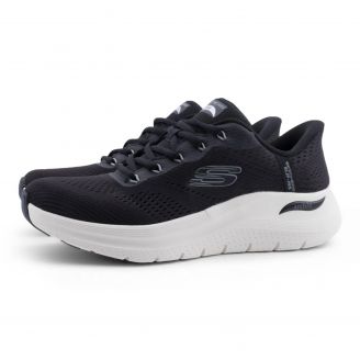 232712 Skechers Ανδρικά Αθλητικά Παπούτσια ΜΑΥΡΟ