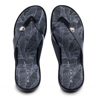 220-7000-6  B-SOFT Γυναικείες Σαγιονάρες Flip-Flop ΜΑΥΡΟ
