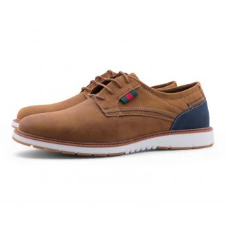 163-2486-3 B-Soft  Ανδρικά Casual Άνετα και Καθημερινά ΚΑΜΕΛ