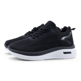 0034010 Love4shoes Γυναικεία Αθλητικά ΜΑΥΡΟ