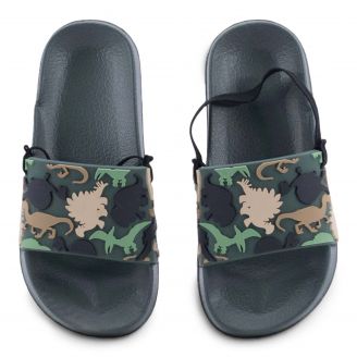 980949 Love4shoes Παιδικά Αγόρι Σαγιονάρες Slides ΠΡΑΣΙΝΟ