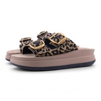 1100 Fantasy Sandals Γυναικείες Καλοκαιρινές Παντόφλες ΛΕΟΠΑΡ