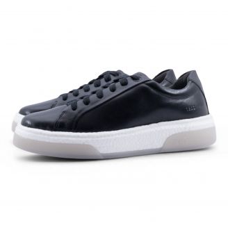 623103 Democrata Ανδρικά Sneakers ΜΑΥΡΟ