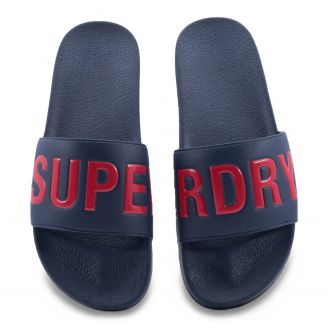 310291A Superdry Ανδρικά Slides ΜΠΛΕ