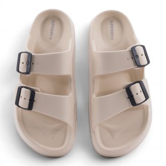 26280A Superdry Γυναικείες Σαγιονάρες Slides NUDE