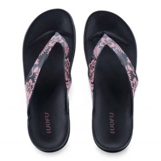 11833070 Parex Γυναικεία Σαγιονάρες Flip Flops ΜΑΥΡΟ