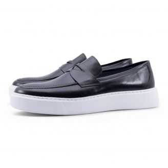 6503 Damiani Ανδρικά Loafers ΜΑΥΡΟ