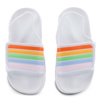 181-0005 Love4shoes Παιδικές Σαγιονάρες ΛΕΥΚΟ