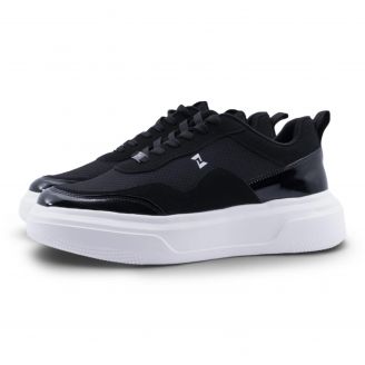 04016 Cockers Ανδρικά Sneakers ΜΑΥΡΟ