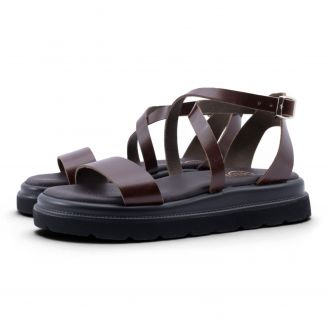 1610 Love4shoes Γυναικείες Πλατφόρμες ΚΑΦΕ