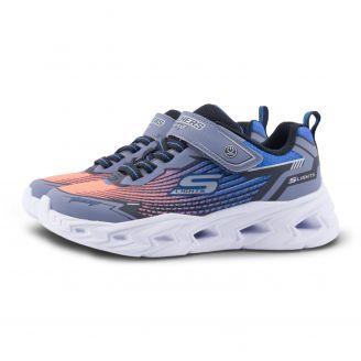 403861L Skechers Παιδικά Αθλητικά με Φωτάκια ΓΚΡΙ