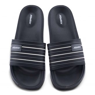 260092 Love4shoes Ανδρικές Σαγιονάρες ΜΑΥΡΟ