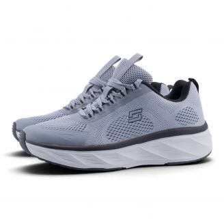371LXU Love4shoes Ανδρικά Αθλητικά ΓΚΡΙ