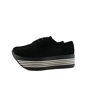 201 JULIET Γυναικεία Sneakers ΜΑΥΡΟ