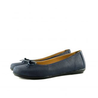 05F Love4shoes Γυναικεία Μπαλαρίνες ΜΠΛΕ