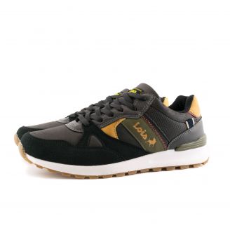84744 LOIS Ανδρικά Sneakers ΜΑΥΡΟ