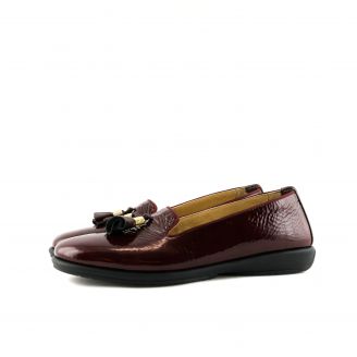 1232 RELAX Γυναικεία Loafers - Slip On ΜΠΟΡΝΤΟ