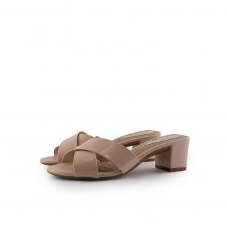 8246-355 La Coquette Γυναικεία Πέδιλα Mules NUDE