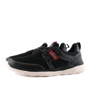 5-13637-20 001 S.OLIVER Ανδρικά Sneakers ΜΑΥΡΟ