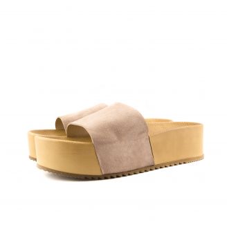 7308 LOVE4SHOES Γυναικεία Σανδάλια NUDE