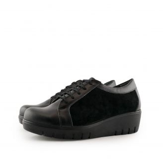 284010 Aerostep Γυναικεία Sneakers ΜΑΥΡΟ