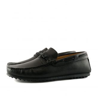 854 DAMIANI Ανδρικά Loafers ΜΑΥΡΟ