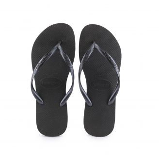 4000030 Havaianas Γυναικεία Σαγιονάρες Flip Flops ΜΑΥΡΟ